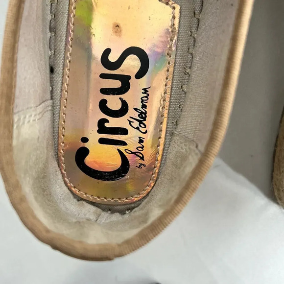 Circus NY by Sam Edelman Cora‎ Espadrille Women’s Shoes Platform Size 7 Tan - Picture 8 of 10